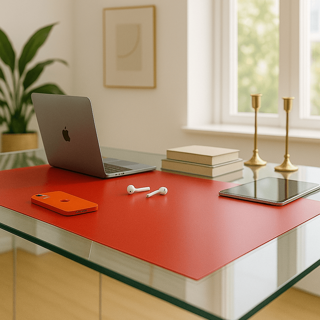 Kırmızı 140cm x 10000cm Çizilmeye Dayanıklı Mat - Uzun Ömürlü Kullanım